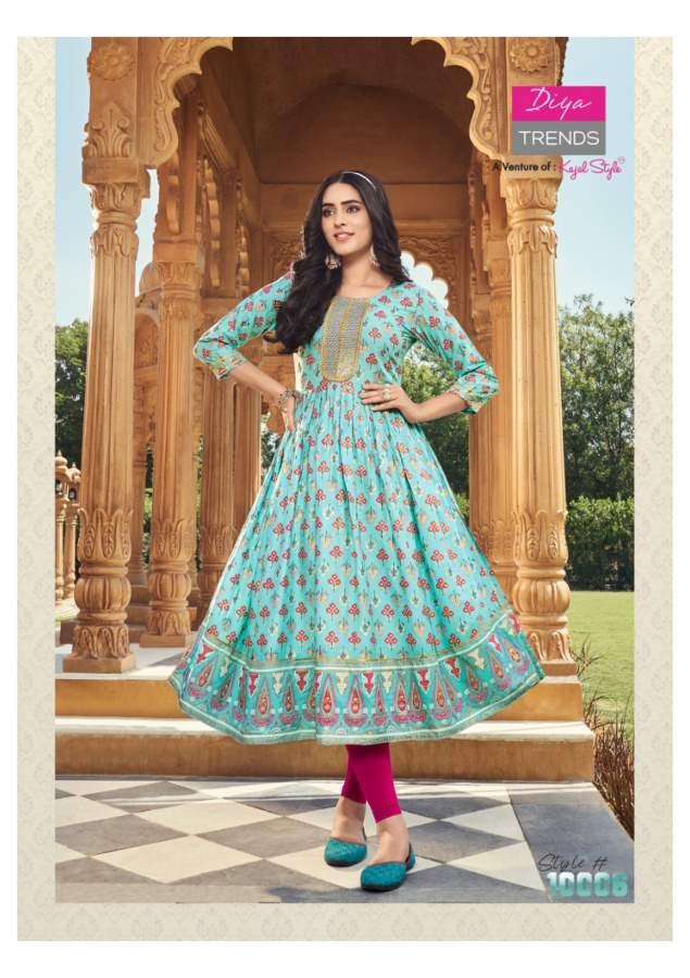 Ethnicity 10 New Latest Ethnic Wear Rayon Embroidery Kurti Collection